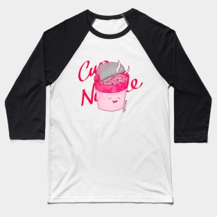 PINK Cup Noodles Baseball T-Shirt